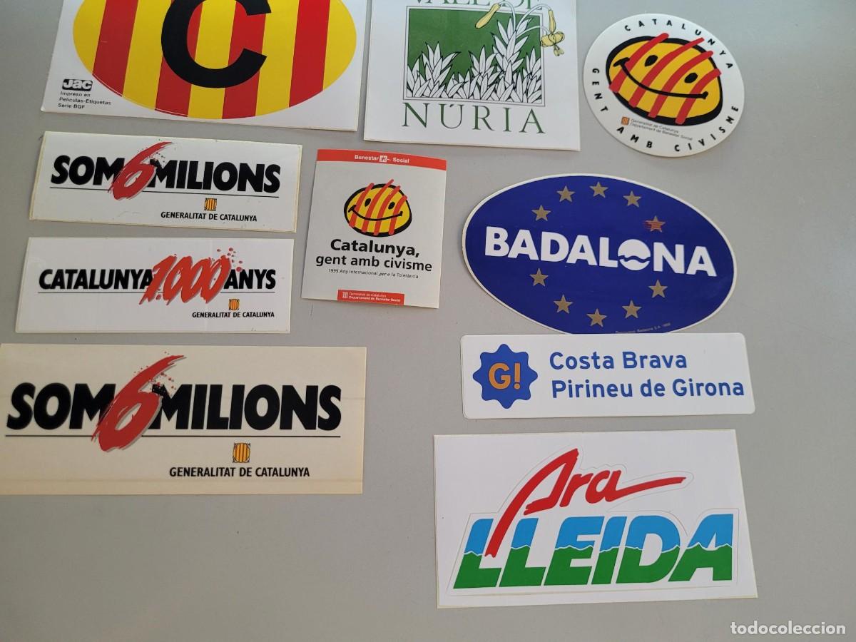 Pegatinas de colecci&oacute;n: Pegatinas tem&aacute;tica CATALUNYA - Foto 1