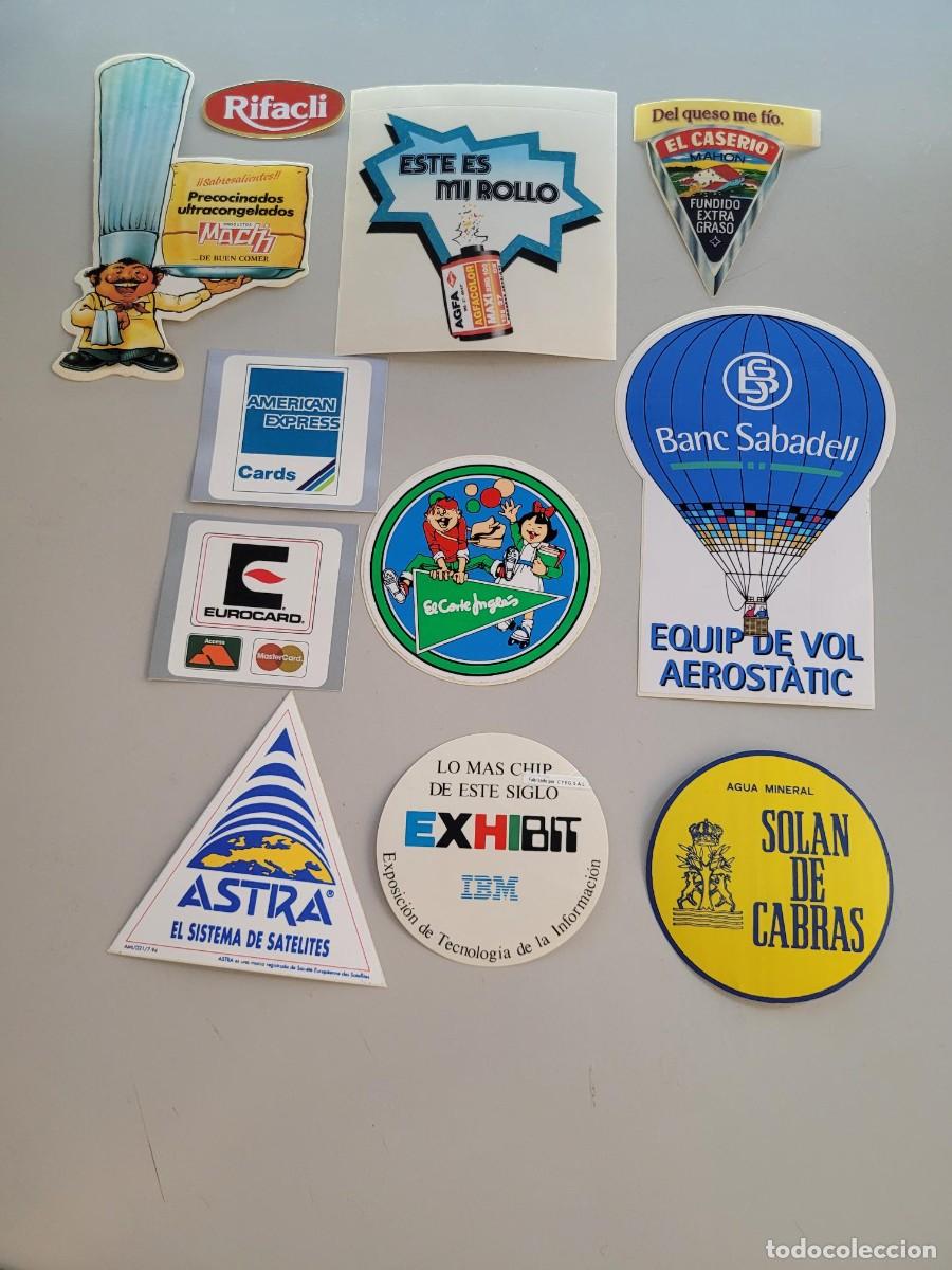 Pegatinas de colecci&oacute;n: Lote de pegatinas tem&aacute;tica EMPRESAS - Foto 1