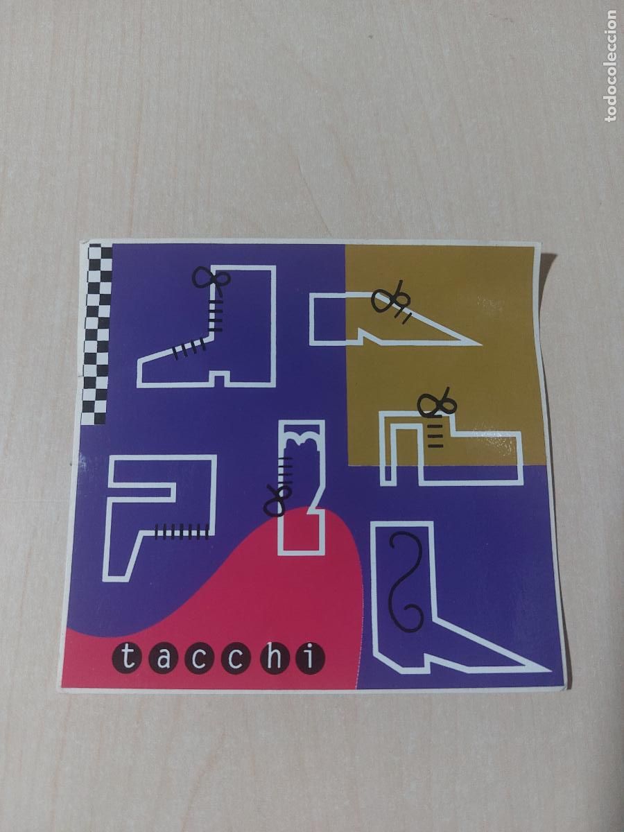 Adesivi di collezione: PEGATINA TACCHINI - 9 CM