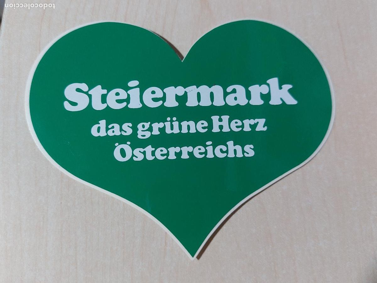 Adesivi di collezione: PEGATINA STEIERMARK - 11 CM