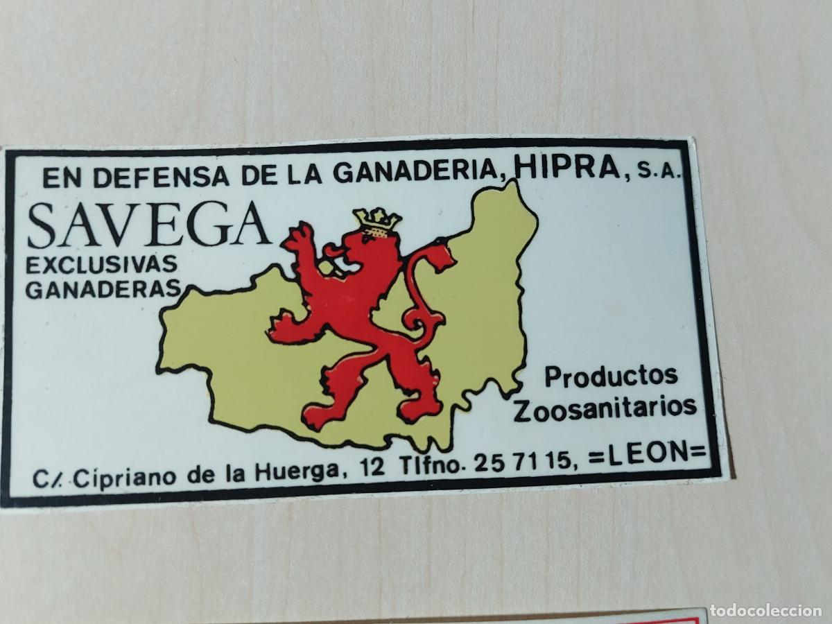 Collection stickers: PEGATINA SAVEGA PRODUCTOS ZOOSANITARIOS - 11 CM