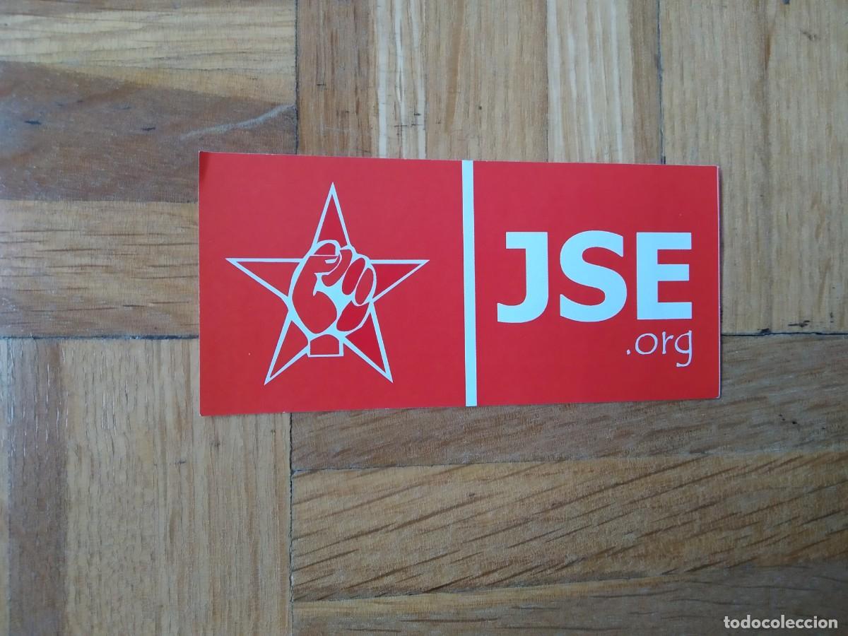 Pegatinas de colecci&oacute;n: PEGATINA POLITICA JSE JUVENTUDES SOCIALISTAS ESPA&Ntilde;A SIN PEGAR VER FOTOS