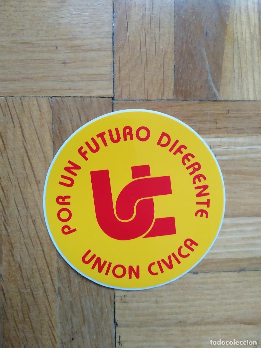 Pegatinas de colecci&oacute;n: PEGATINA POLITICA UNION CIVICA IBIZA POR UN FUTURO DIFERENTE SIN PEGAR VER FOTOS