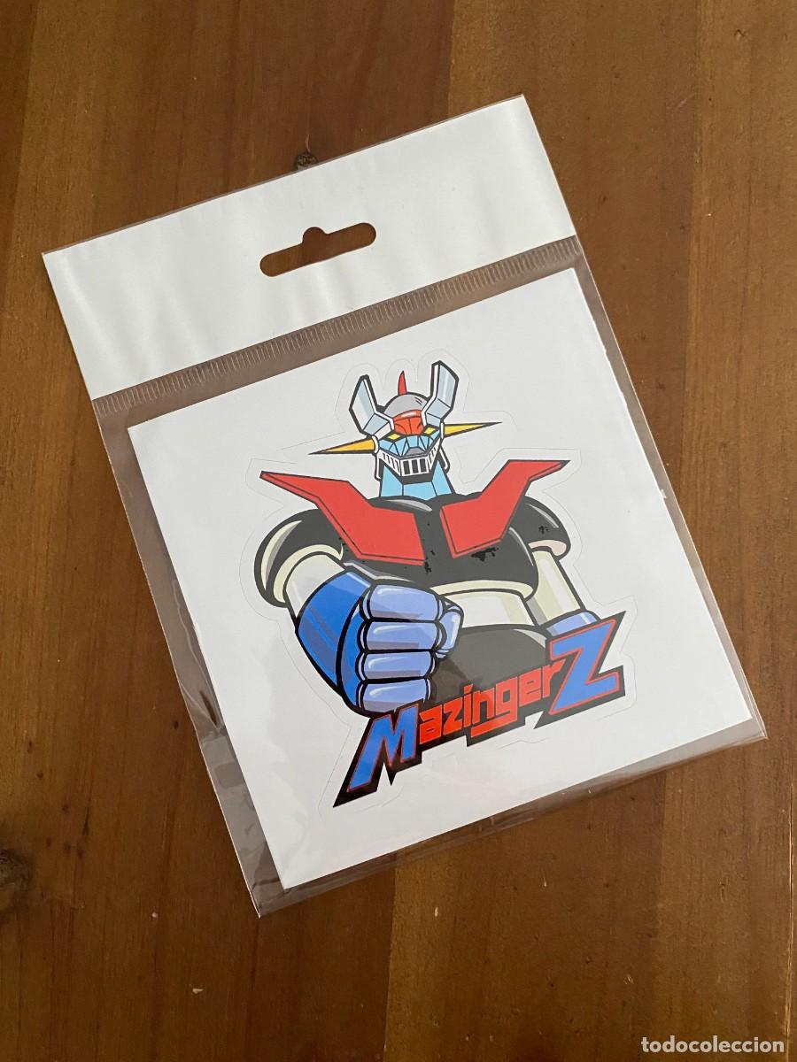 Pegatinas de colecci&oacute;n: PEGATINA EN VINILO NUEVA Y SIN USO EN BOLSA DE PLAST&Iacute;CO DE MAZINGER Z