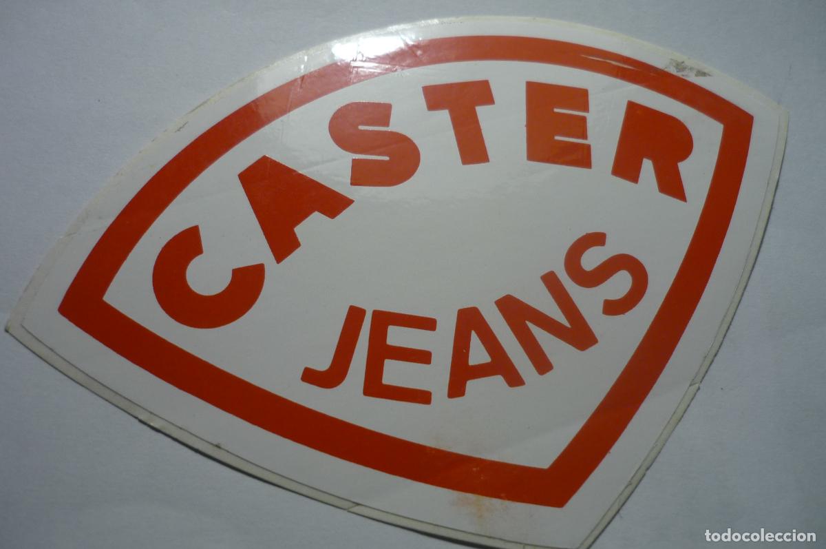 pegatina ropa caster jeans
