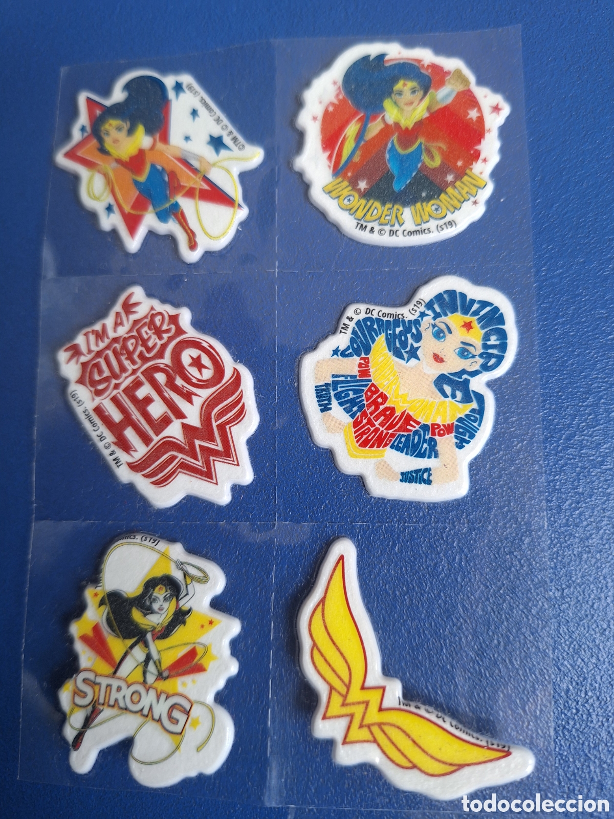 Pegatinas de colecci&oacute;n: Pegatinas mujer maravilla Wonder Woman COMPRA MINIMA 5&euro;