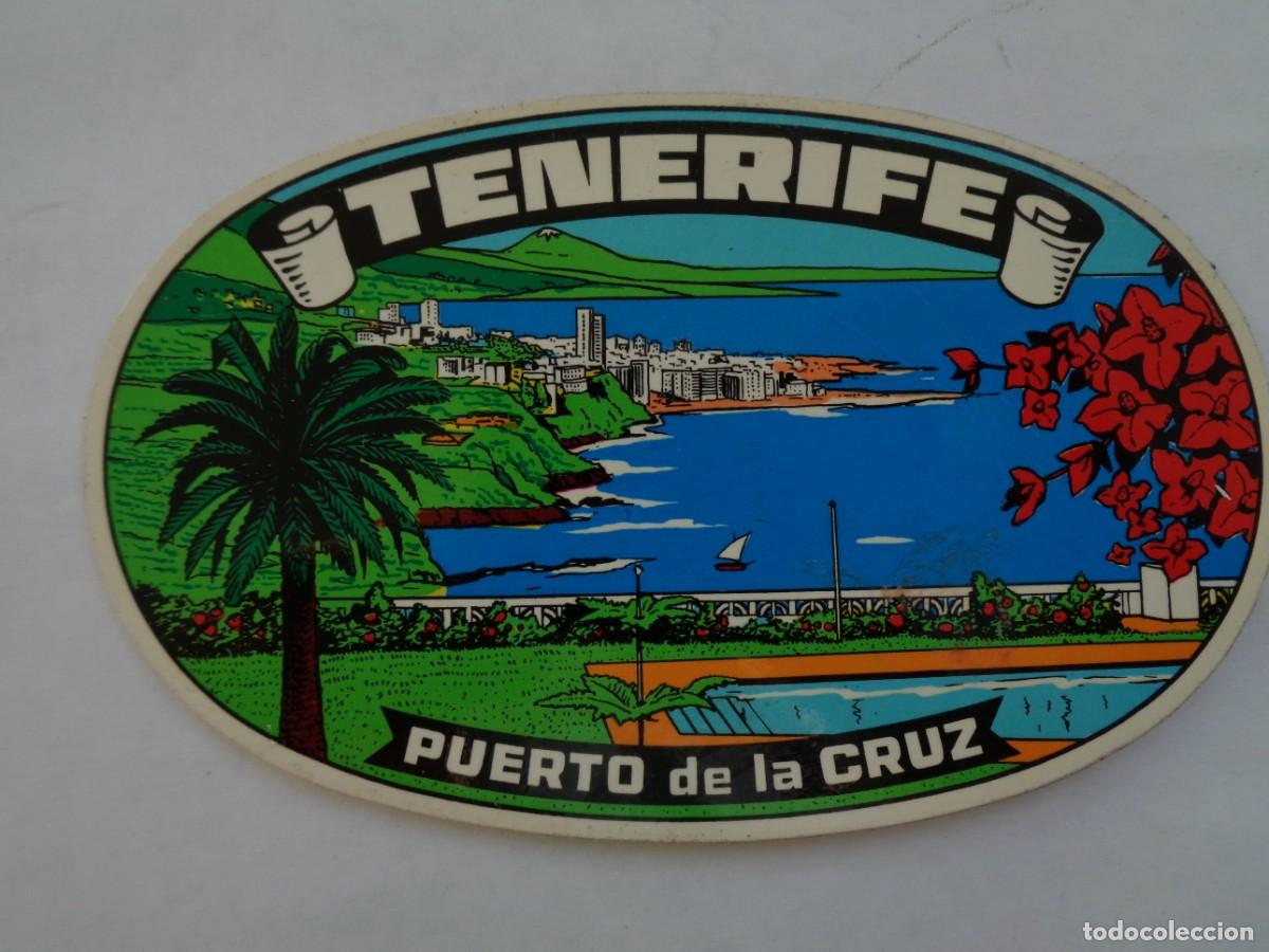 Pegatinas de colecci&oacute;n: PEGATINA TURISTICA : TENERIFE , PUERTO DE LA CRUZ