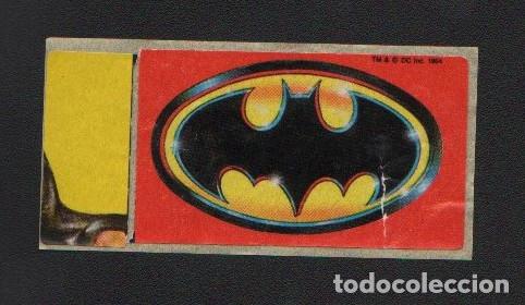 Pegatinas de colecci&oacute;n: Pegatina chicle Batman 1989 COMPLETA en muy buen estado