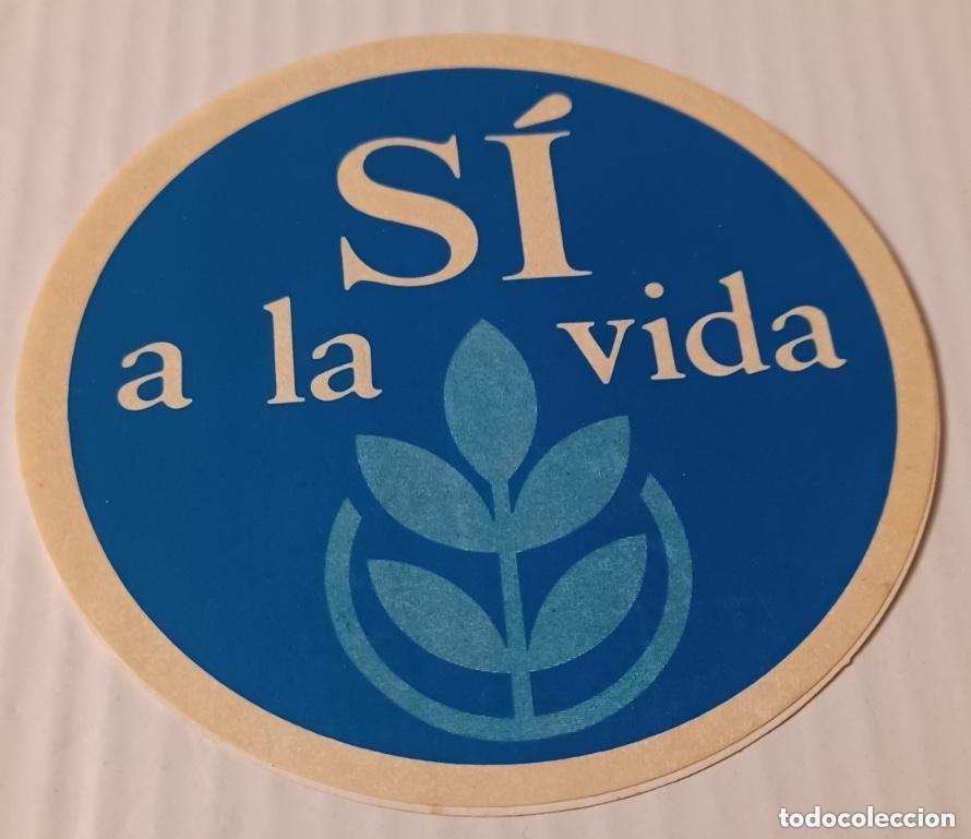 PEGATINA &Eacute;POCA TRANSICI&Oacute;N PRO VIDA