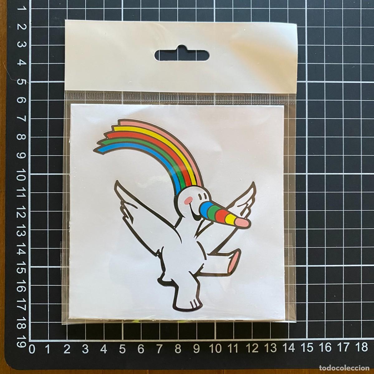 Autocolantes de cole&ccedil;&atilde;o: PEGATINA EN VINILO TROQUELADA CURRO EXPO SEVILLA 92 NUEVA Y SIN USO 10 CMS. DE ALTURA,