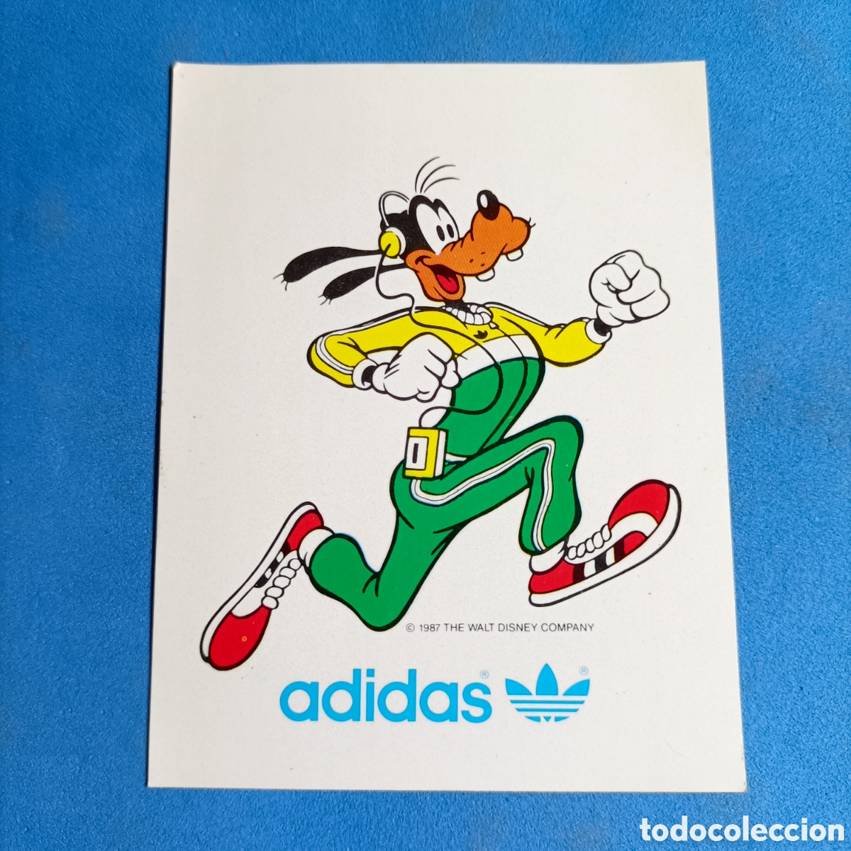 Pegatinas de colecci&oacute;n: PEGATINA NUEVA. ADIDAS. 1987 WALT DISNEY COMPANY