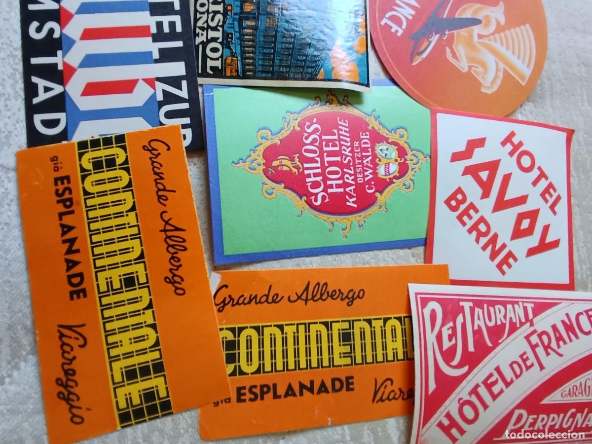 Pegatinas de colecci&oacute;n: Pegatinas publicitarias de hotel - Foto 6