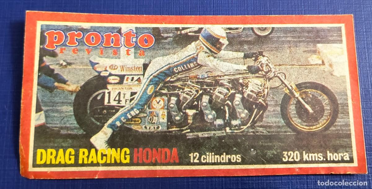 Pegatinas de colecci&oacute;n: PEGATINA DRAG RACING HONDA - PRONTO