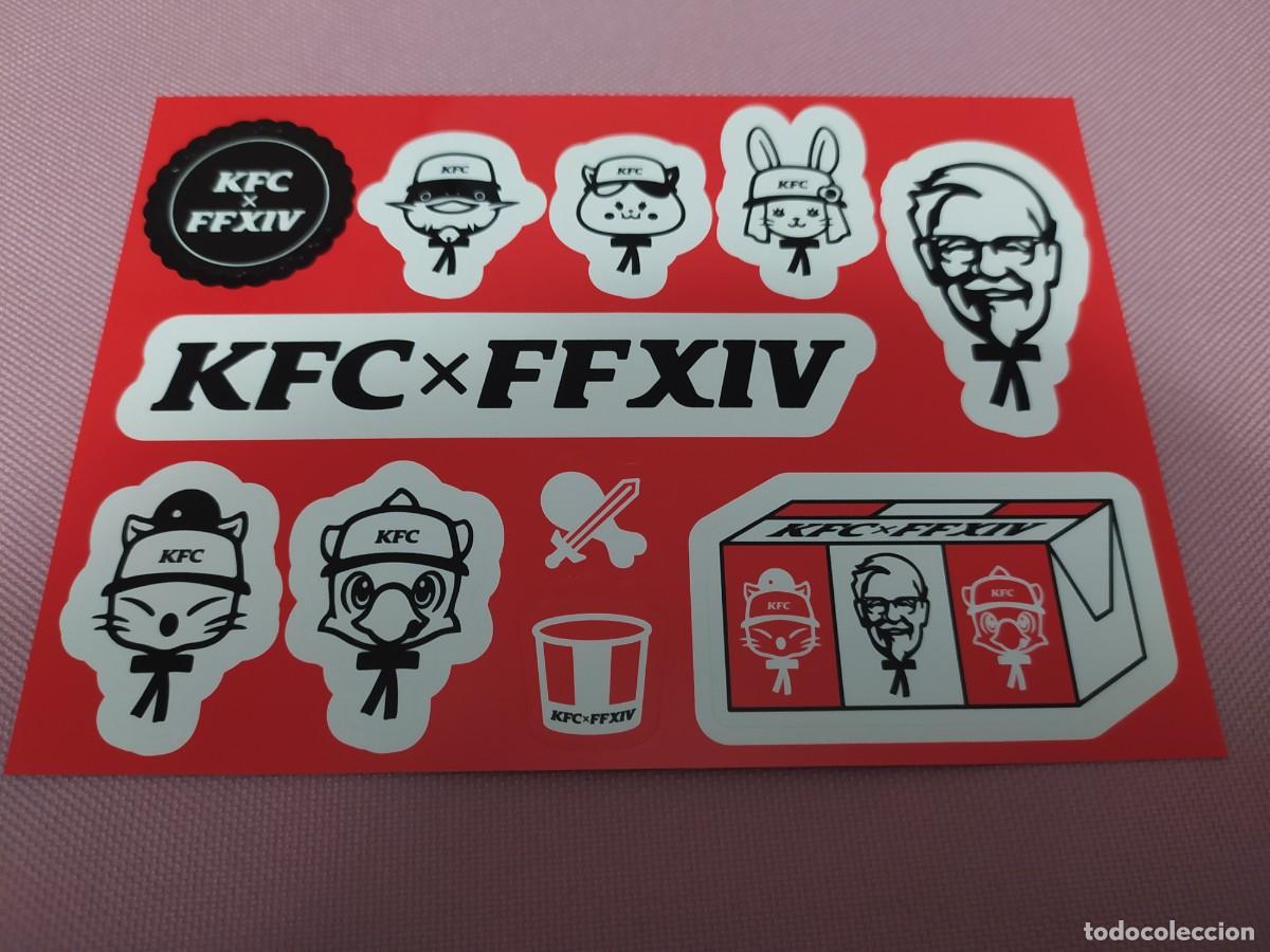 Pegatinas de colecci&oacute;n: KFC X FINAL FANTASY XIV