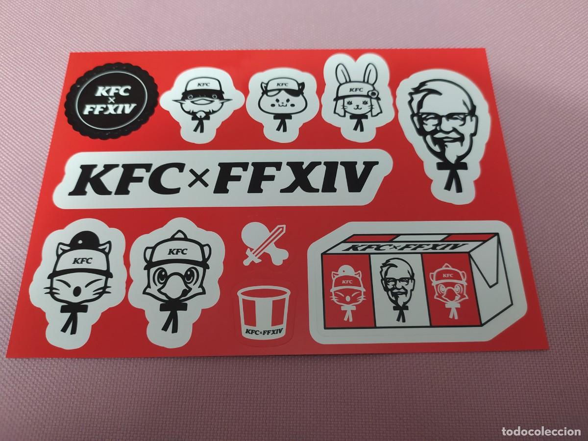 Pegatinas de colecci&oacute;n: KFC X FINAL FANTASY XIV