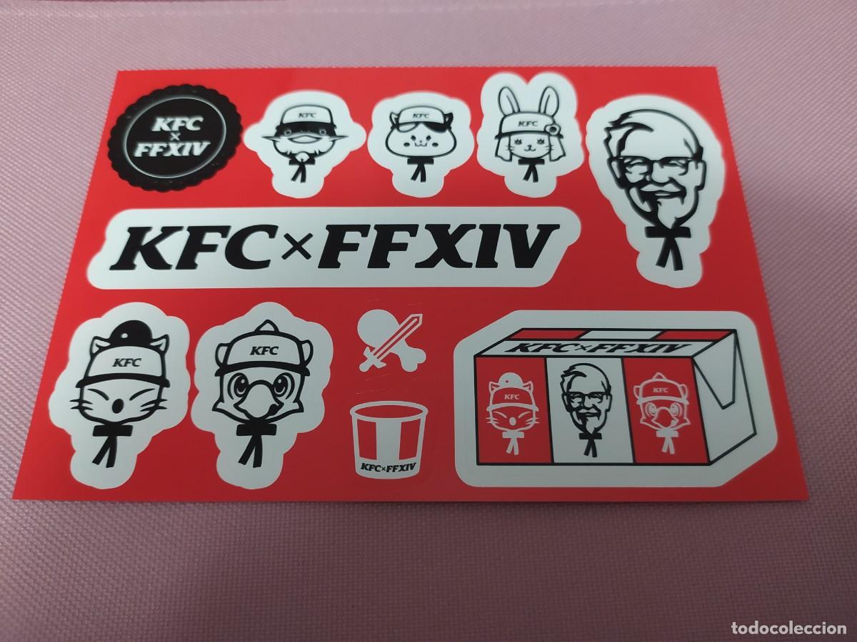 Pegatinas de colecci&oacute;n: KFC X FINAL FANTASY XIV