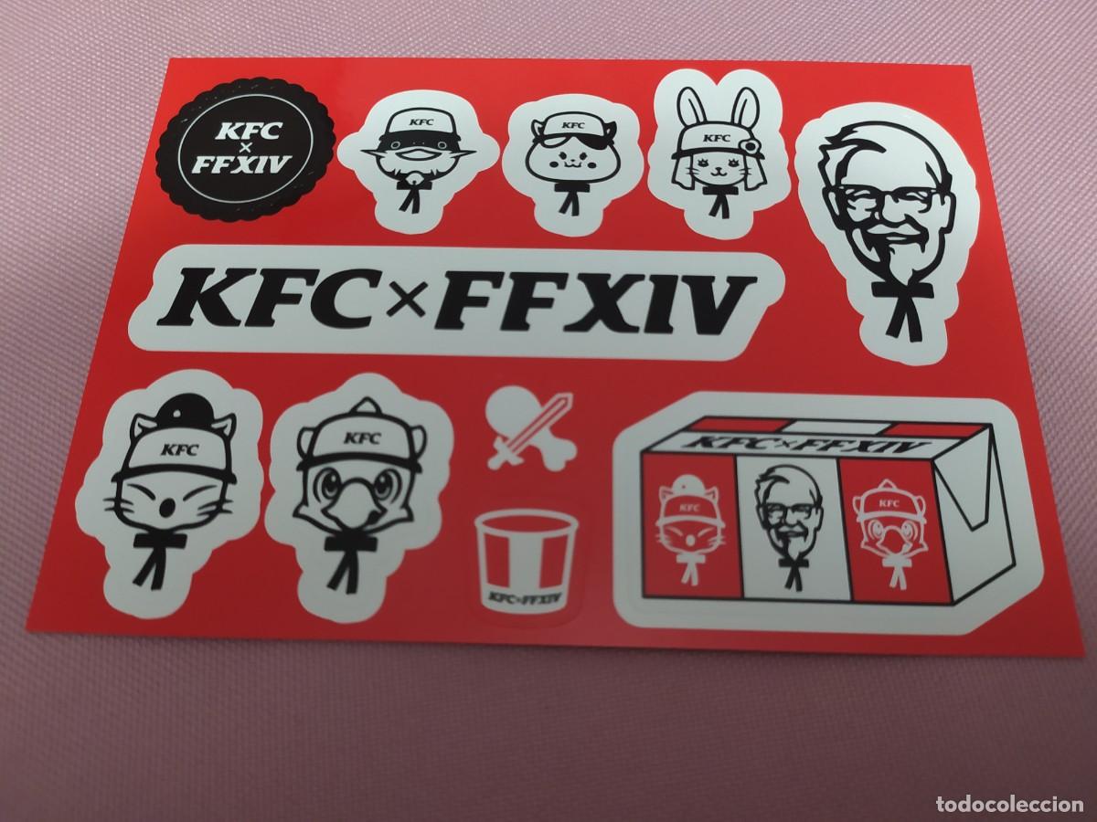 Pegatinas de colecci&oacute;n: KFC X FINAL FANTASY XIV