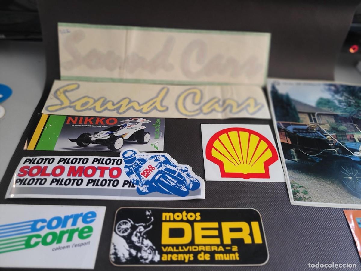 Pegatinas de colecci&oacute;n: Lote de pegatinas tem&aacute;tica MOTOR - Foto 4