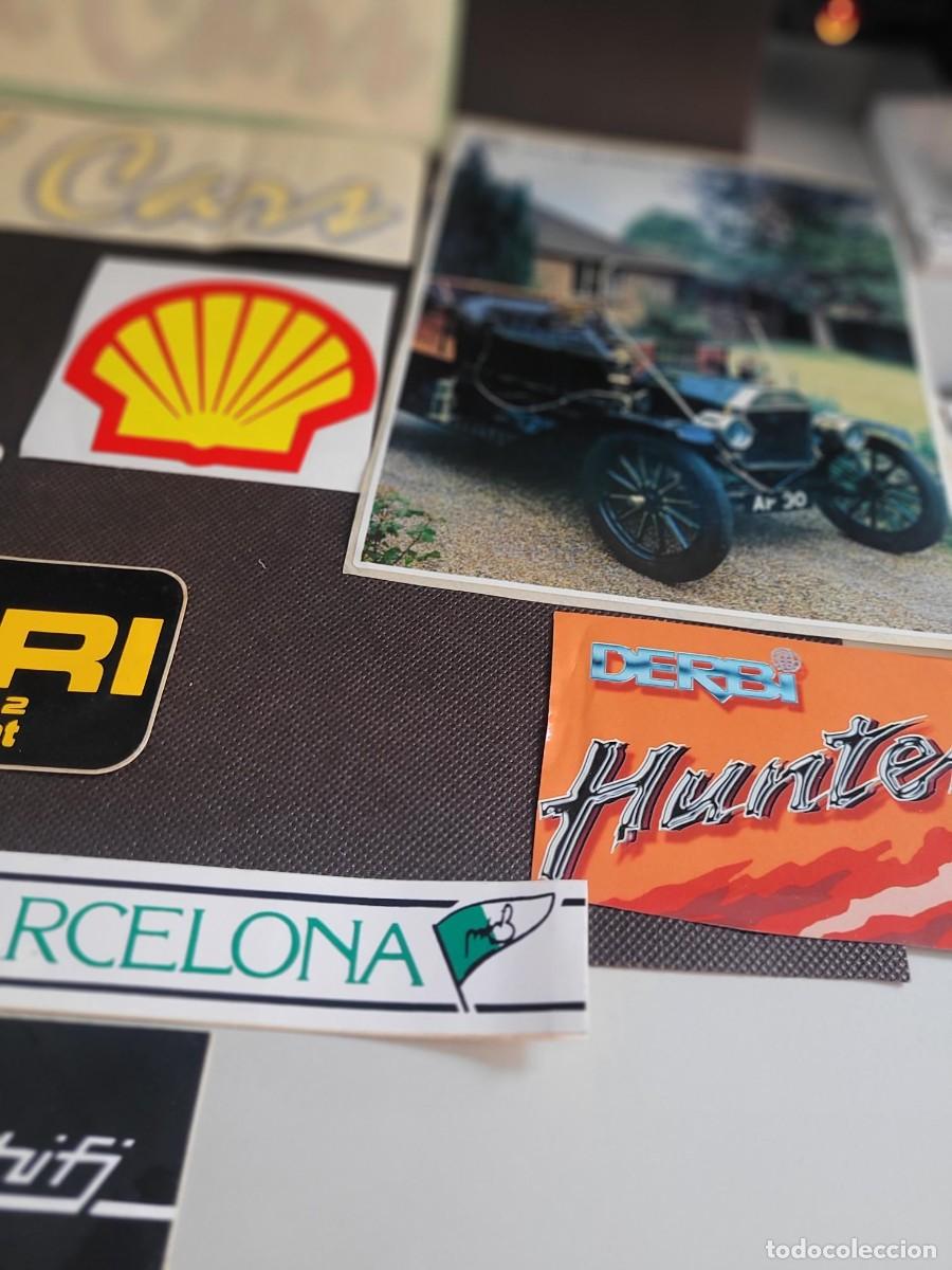 Pegatinas de colecci&oacute;n: Lote de pegatinas tem&aacute;tica MOTOR - Foto 5