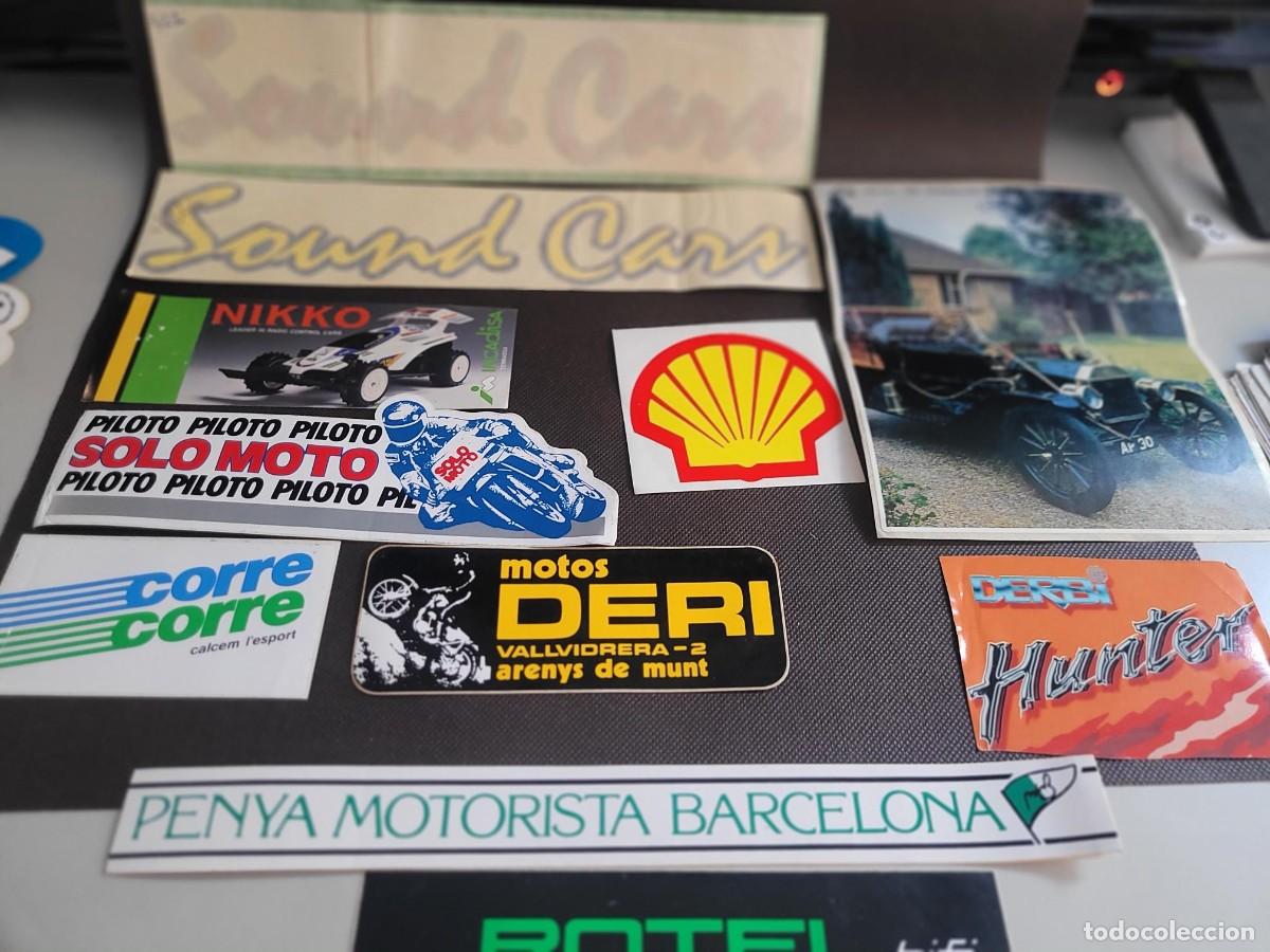 Pegatinas de colecci&oacute;n: Lote de pegatinas tem&aacute;tica MOTOR - Foto 6