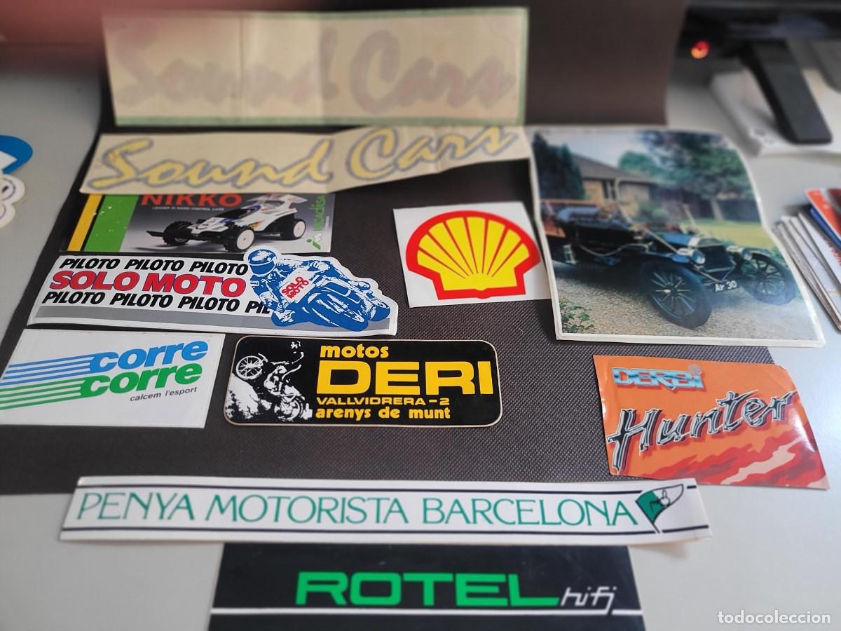 Pegatinas de colecci&oacute;n: Lote de pegatinas tem&aacute;tica MOTOR - Foto 7
