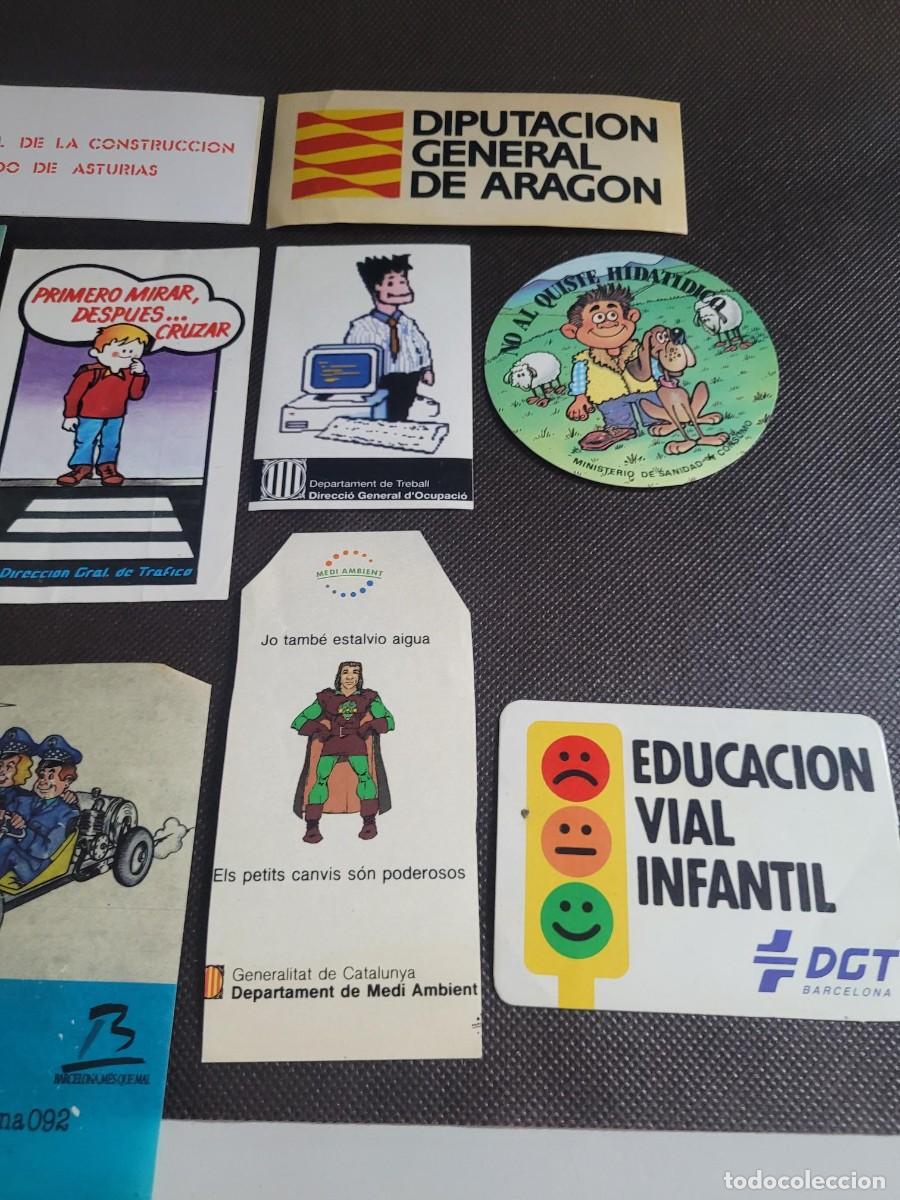 Pegatinas de colecci&oacute;n: Lote de pegatinas tem&aacute;tica INSTITUCIONES - Foto 1