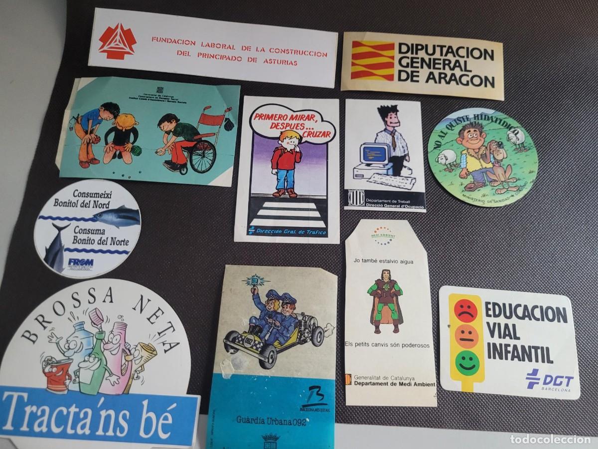 Pegatinas de colecci&oacute;n: Lote de pegatinas tem&aacute;tica INSTITUCIONES - Foto 2