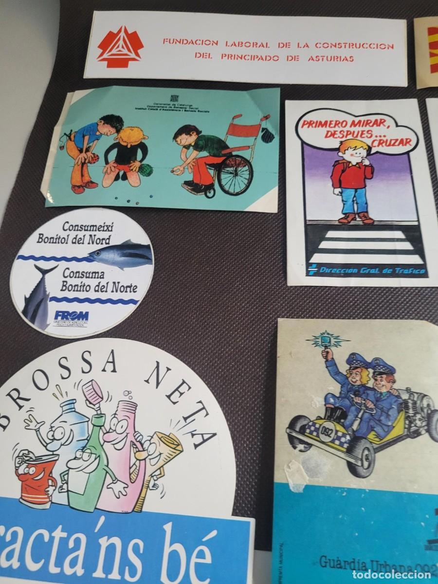 Pegatinas de colecci&oacute;n: Lote de pegatinas tem&aacute;tica INSTITUCIONES - Foto 3
