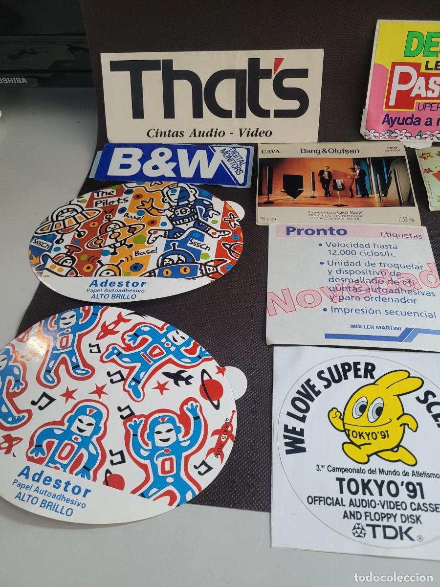 Pegatinas de colecci&oacute;n: Lote de pegatinas tem&aacute;tica empresa - Foto 1