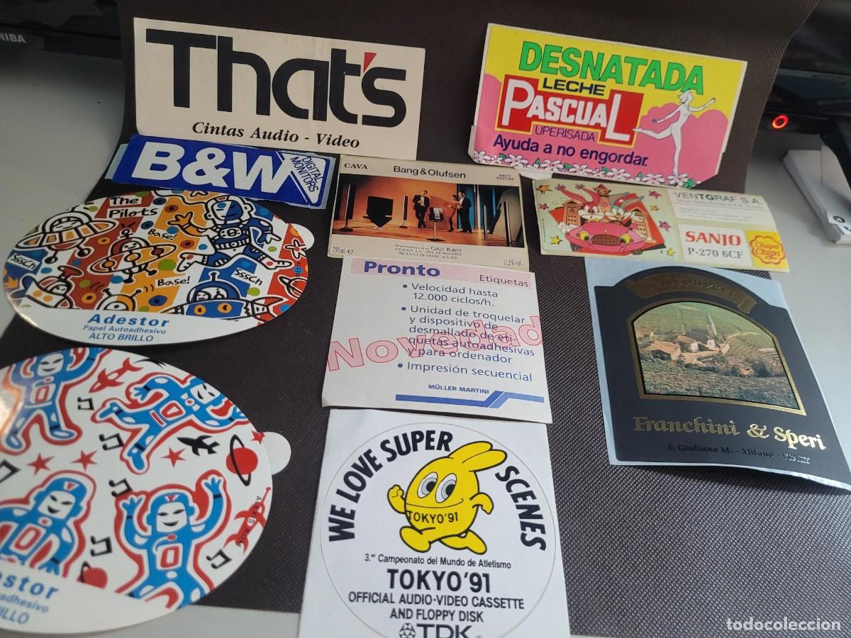 Pegatinas de colecci&oacute;n: Lote de pegatinas tem&aacute;tica empresa - Foto 3