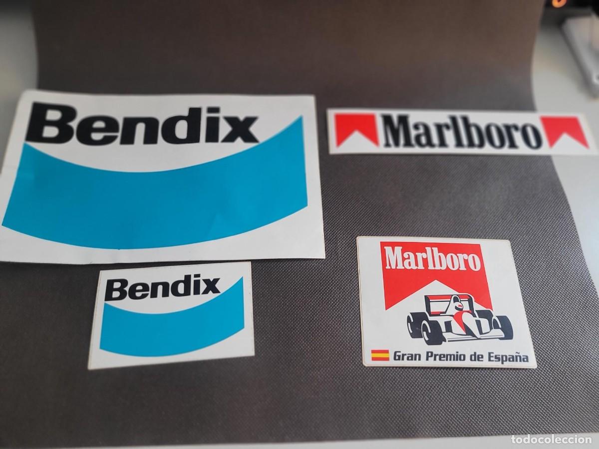 Pegatinas de colecci&oacute;n: LOTE DE PEGATINAS BENDIX Y MArLBORO - Foto 1