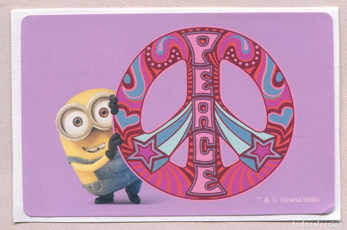 Pegatinas de colecci&oacute;n: Cromo, pegatina de los Minions - Foto 1