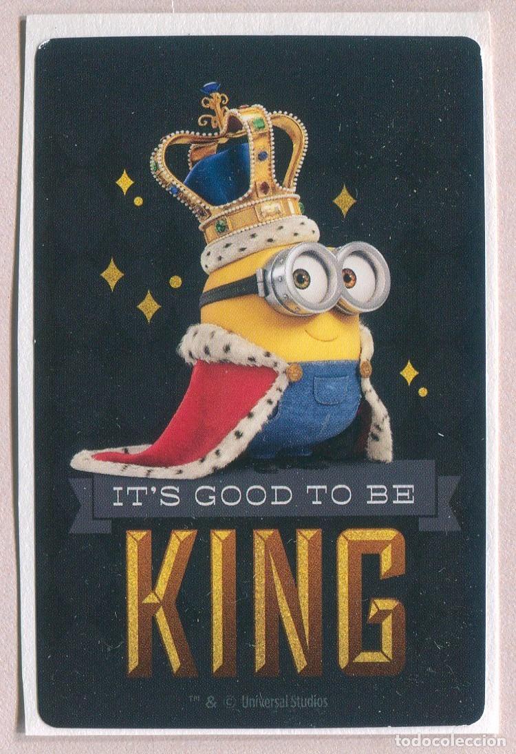 Pegatinas de colecci&oacute;n: Cromo, pegatina de los Minions - Foto 1