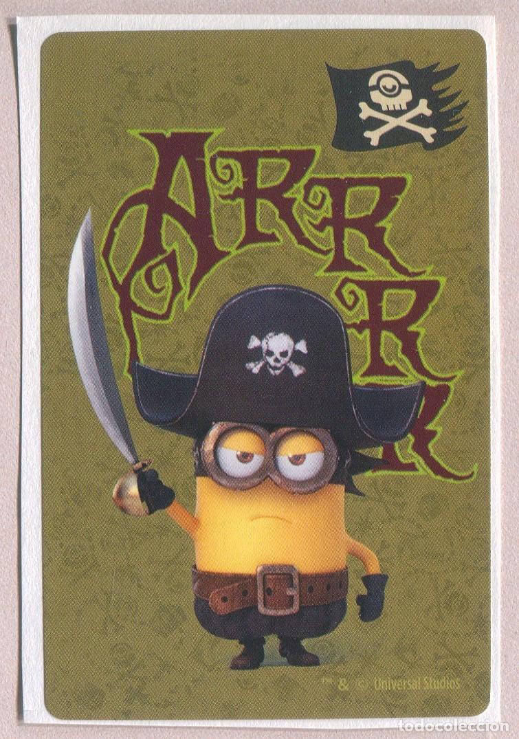 Pegatinas de colecci&oacute;n: Cromo, pegatina de los Minions - Foto 1