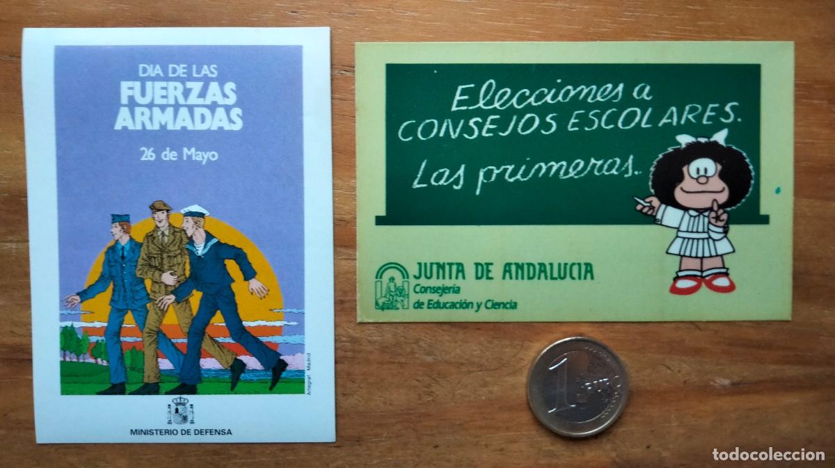 Pegatinas de colecci&oacute;n: PEGATINAS EVENTOS VARIOS A&Ntilde;OS 80-90 - D&Iacute;A FUERZAS ARMADAS, ELECCIONES CONSEJOS ESCOLARES