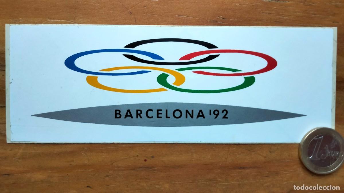 Pegatinas de colecci&oacute;n: PEGATINA BARCELONA 92