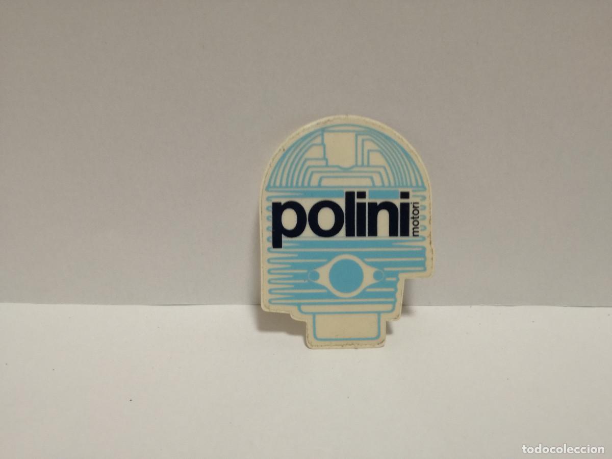 Pegatinas de colecci&oacute;n: PEGATINA ADHESIVO MOTOR - POLINI MOTORES - 6cm x 4cm