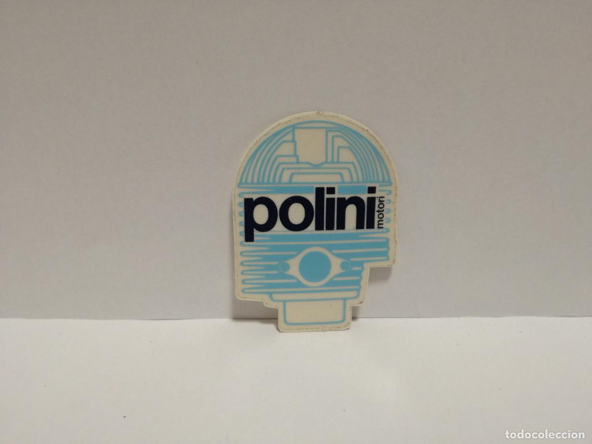 Pegatinas de colecci&oacute;n: PEGATINA ADHESIVO MOTOR - POLINI MOTORES - 6cm x 4cm