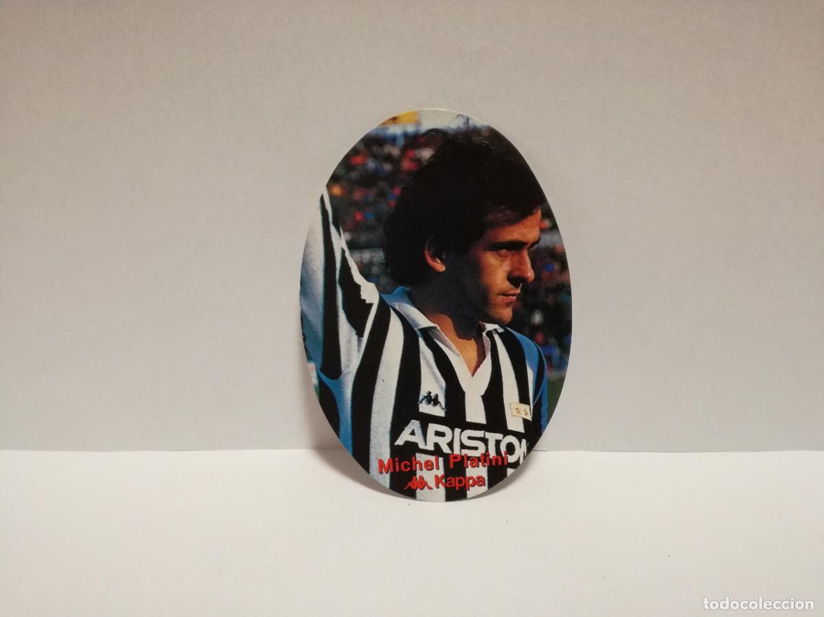 Pegatinas de colecci&oacute;n: PEGATINA ADHESIVO - KAPPA MARCA DE ROPA - MICHEL PLATINI - CAMPEONES DEL ATLETISMO - 9cm x 6cm