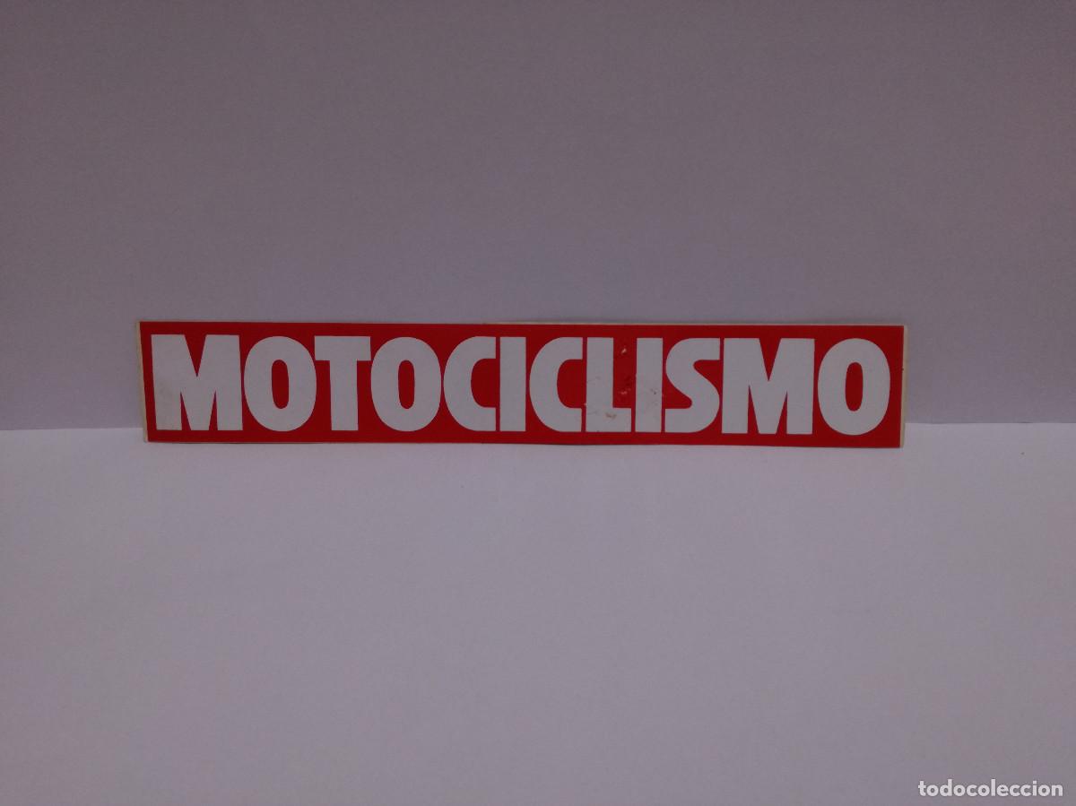 Pegatinas de colecci&oacute;n: PEGATINA ADHESIVO - MOTOCICLISMO - 4cm x 25cm