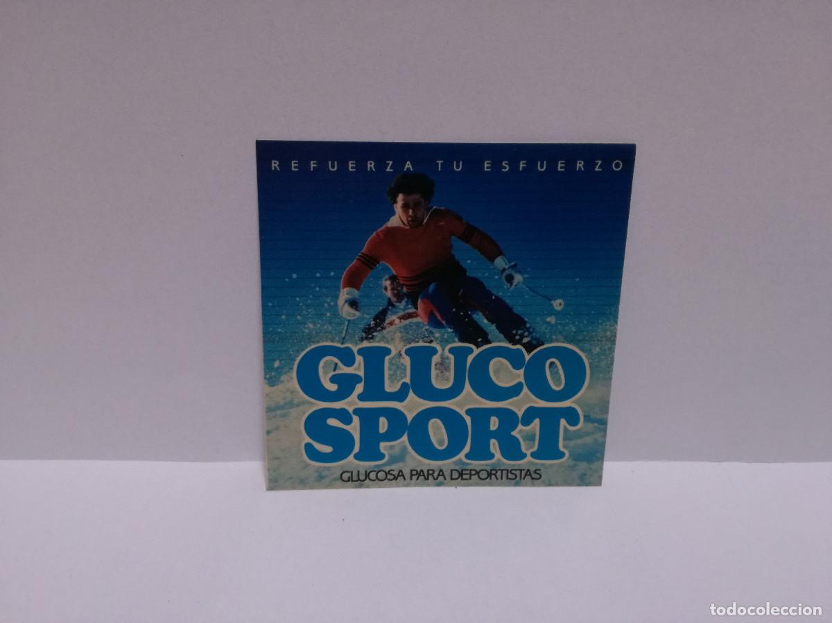 Pegatinas de colecci&oacute;n: PEGATINA ADHESIVO - GLUCO SPORT GLUCOSA PARA DEPORTISTAS - 7cm x 7cm