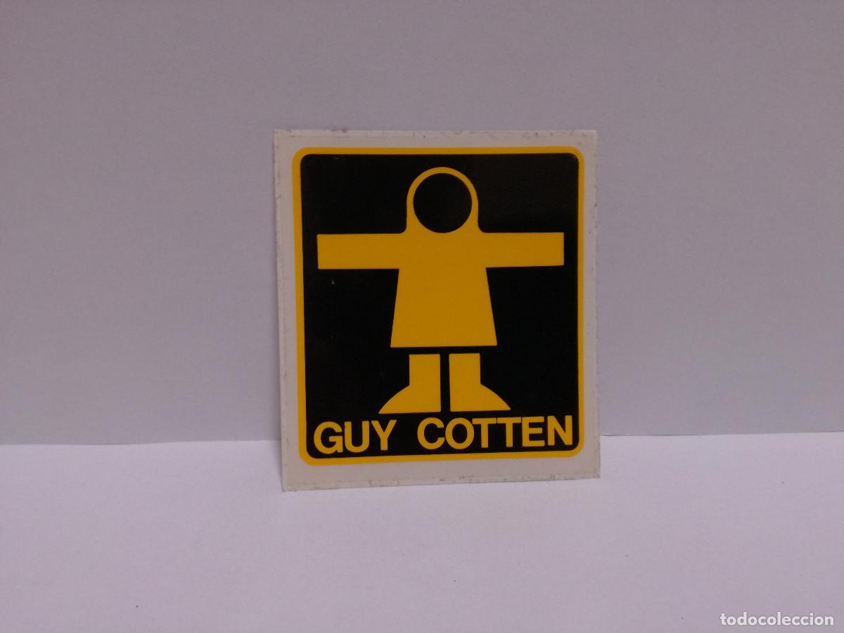 Pegatinas de colecci&oacute;n: PEGATINA ADHESIVO MODA CALZADO - GUY COTTEN - 8cm x 8cm