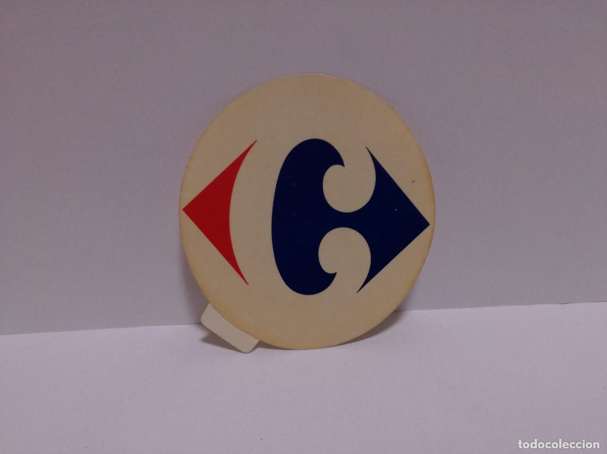 Pegatinas de colecci&oacute;n: PEGATINA ADHESIVO - CARREFOUR SUPERMERCADO - 8cm x 8cm