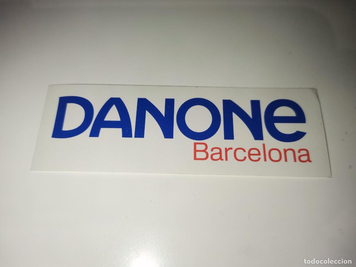 Pegatinas de colecci&oacute;n: pegatina adhesiu comercial Danone