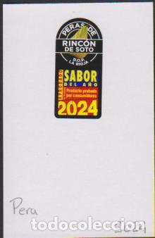 Sammlung von Aufklebern: pegatina fruta PERA RINCON DE SOTO SABOR A&Ntilde;O 2024 adhesivo adhesiu enganxina fruit etiqueta