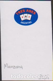 Sammlung von Aufklebern: pegatina fruta MANZANA TRES ASES ARGENTINA adhesivo adhesiu enganxina fruit etiqueta