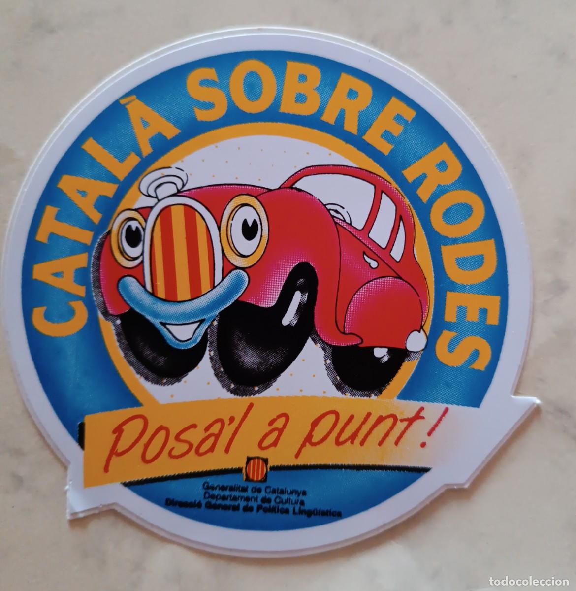 Pegatinas de colecci&oacute;n: Pegatina Catal&agrave; sobre Rodes - Foto 1