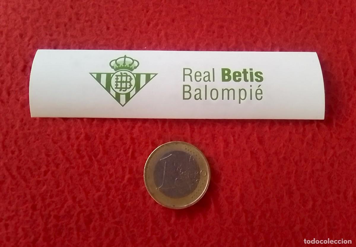Sammlung von Aufklebern: PEGATINA ADHESIVO STICKER AUTOCOLLANT CROMO O SIMILAR REAL BETIS BALOMPI&Eacute; F&Uacute;TBOL FOOTBALL SOCCER....
