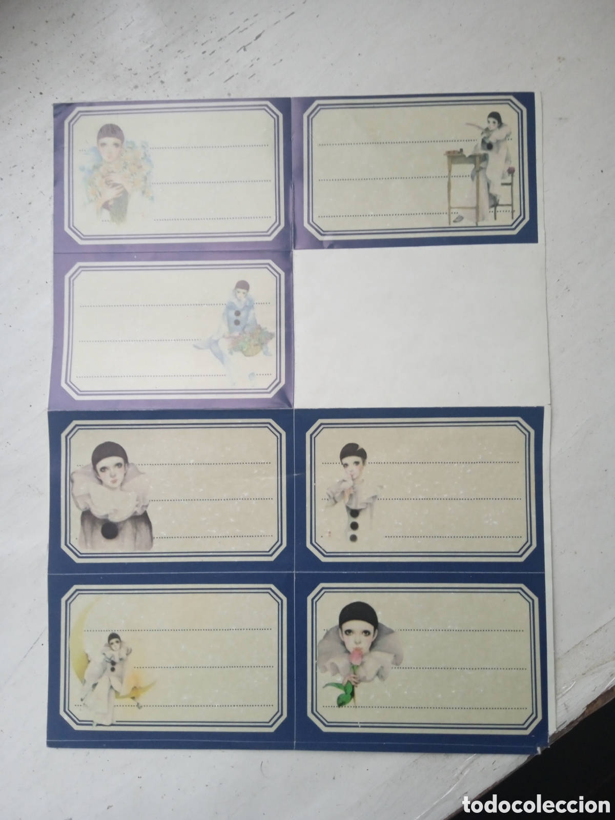 Pegatinas de colecci&oacute;n: Membretes para libros Pierrot - Foto 1