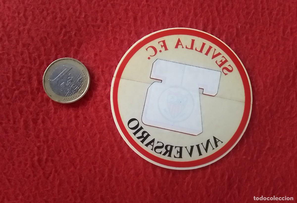 Autocolantes de cole&ccedil;&atilde;o: ANTIGUA PEGATINA ADHESIVO STICKER SEVILLA F&Uacute;TBOL CLUB F. C. 75 ANIVERSARIO 1905 1980 FOOTBALL VER...